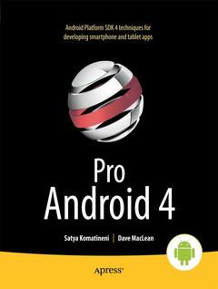 Couverture de l’ouvrage Pro Android 4