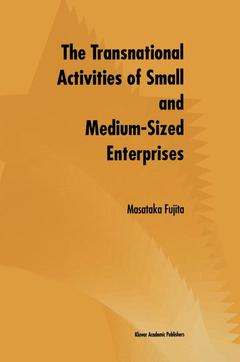 Couverture de l’ouvrage The Transnational Activities of Small and Medium-Sized Enterprises