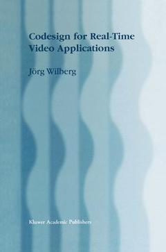 Cover of the book Codesign for Real-Time Video Applications