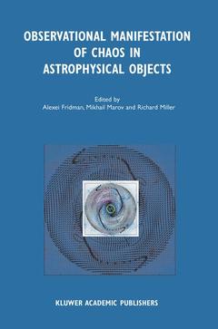 Couverture de l’ouvrage Observational Manifestation of Chaos in Astrophysical Objects