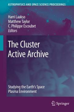 Couverture de l’ouvrage The Cluster Active Archive