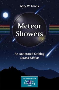 Couverture de l’ouvrage Meteor Showers