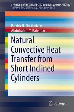 Couverture de l’ouvrage Natural Convective Heat Transfer from Short Inclined Cylinders