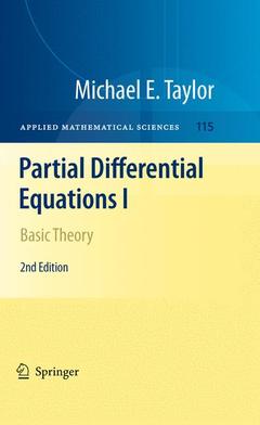 Couverture de l’ouvrage Partial Differential Equations I