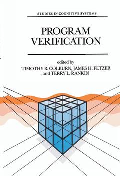 Cover of the book Program Verification