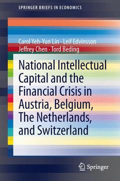Cover of the book National Intellectual Capital and the Financial Crisis in Austria, Belgium, the Netherlands, and Switzerland
