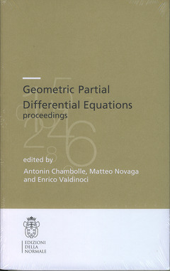 Couverture de l’ouvrage Geometric Partial Differential Equations
