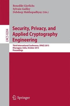 Cover of the book Security, Privacy, and Applied Cryptography Engineering