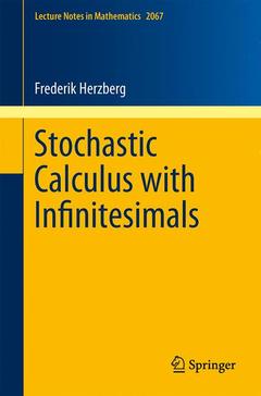 Couverture de l’ouvrage Stochastic Calculus with Infinitesimals