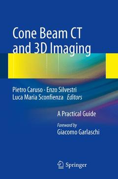 Couverture de l’ouvrage Cone Beam CT and 3D imaging