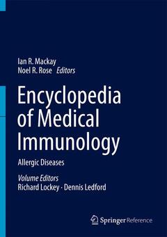 Couverture de l’ouvrage Encyclopedia of Medical Immunology