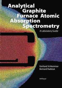 Cover of the book Analytical Graphite Furnace Atomic Absorption Spectrometry