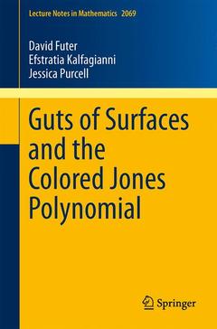 Couverture de l’ouvrage Guts of Surfaces and the Colored Jones Polynomial