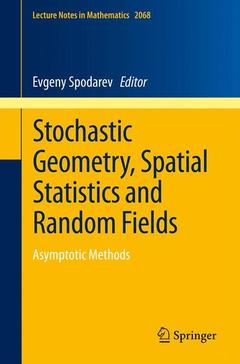 Couverture de l’ouvrage Stochastic Geometry, Spatial Statistics and Random Fields