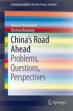 Couverture de l’ouvrage China’s Road Ahead