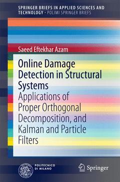 Couverture de l’ouvrage Online Damage Detection in Structural Systems