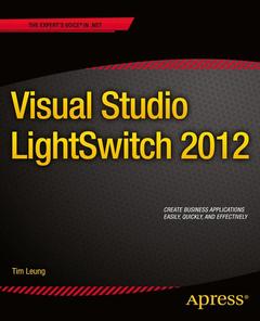 Couverture de l’ouvrage Visual Studio Lightswitch 2012