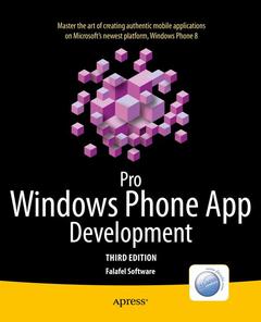 Couverture de l’ouvrage Pro Windows Phone App Development