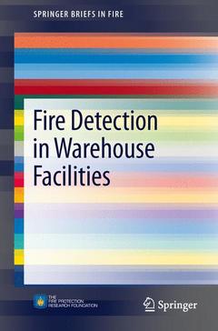 Couverture de l’ouvrage Fire Detection in Warehouse Facilities
