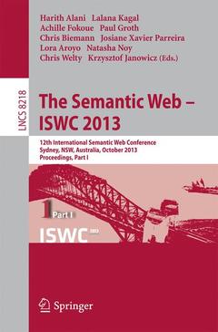 Couverture de l’ouvrage The Semantic Web - ISWC 2013
