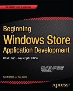 Cover of the book Beginning Windows Store Application Development: HTML and JavaScript Edition
