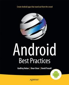 Couverture de l’ouvrage Android Best Practices