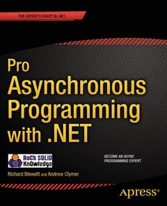 Couverture de l’ouvrage Pro Asynchronous Programming with .NET