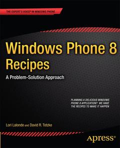 Couverture de l’ouvrage Windows Phone 8 Recipes