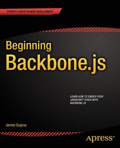 Cover of the book Beginning Backbone.js
