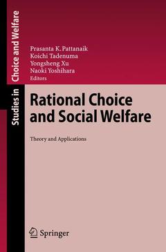 Couverture de l’ouvrage Rational Choice and Social Welfare