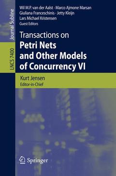 Couverture de l’ouvrage Transactions on Petri Nets and Other Models of Concurrency VI