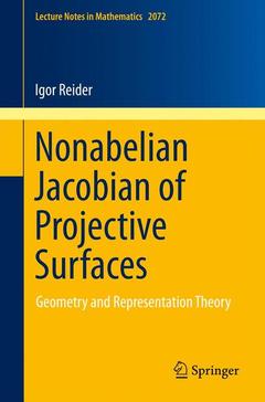 Couverture de l’ouvrage Nonabelian Jacobian of Projective Surfaces