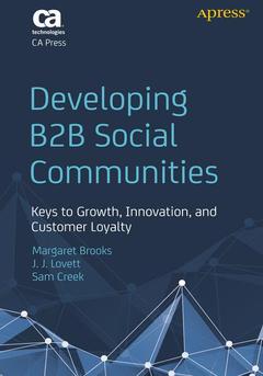 Couverture de l’ouvrage Developing B2B Social Communities