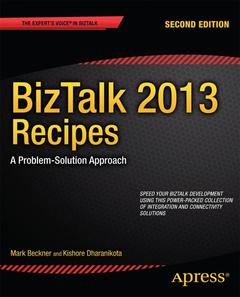 Couverture de l’ouvrage BizTalk 2013 Recipes