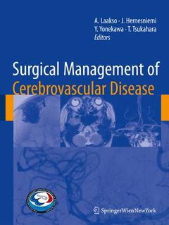 Couverture de l’ouvrage Surgical Management of Cerebrovascular Disease
