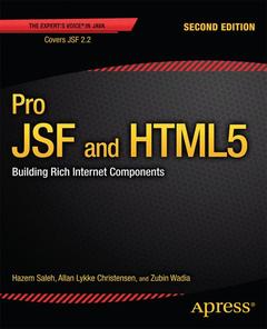 Couverture de l’ouvrage Pro JSF and HTML5
