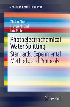 Couverture de l’ouvrage Photoelectrochemical Water Splitting