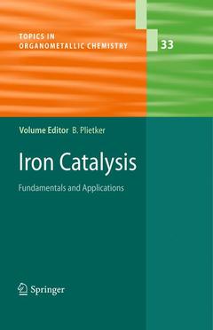 Couverture de l’ouvrage Iron Catalysis