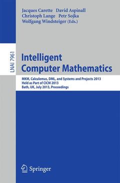 Cover of the book Intelligent Computer Mathematics
