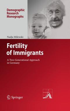Couverture de l’ouvrage Fertility of Immigrants