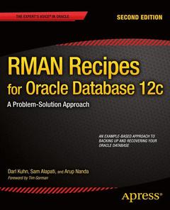 Couverture de l’ouvrage RMAN Recipes for Oracle Database 12c