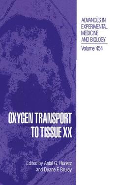 Couverture de l’ouvrage Oxygen Transport to Tissue XX