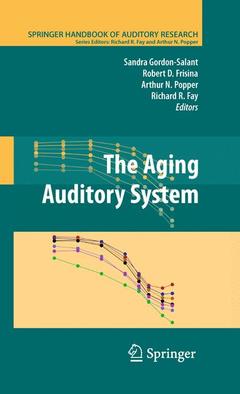 Couverture de l’ouvrage The Aging Auditory System