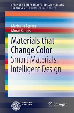 Couverture de l’ouvrage Materials that Change Color