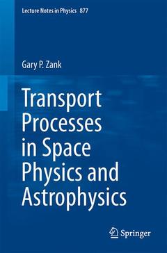 Couverture de l’ouvrage Transport Processes in Space Physics and Astrophysics