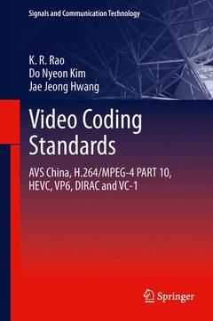 Couverture de l’ouvrage Video coding standards