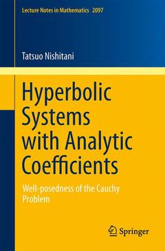 Couverture de l’ouvrage Hyperbolic Systems with Analytic Coefficients