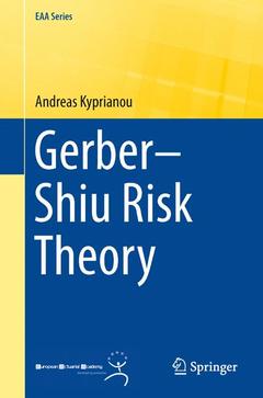 Cover of the book Gerber–Shiu Risk Theory