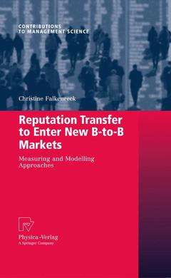Couverture de l’ouvrage Reputation Transfer to Enter New B-to-B Markets