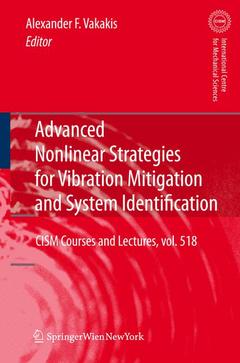 Couverture de l’ouvrage Advanced Nonlinear Strategies for Vibration Mitigation and System Identification